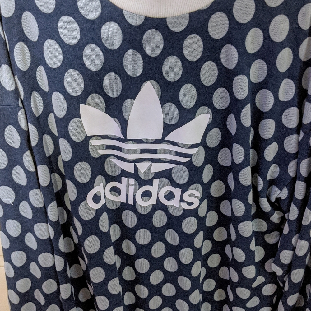 Adidas Polka Dot Crewneck